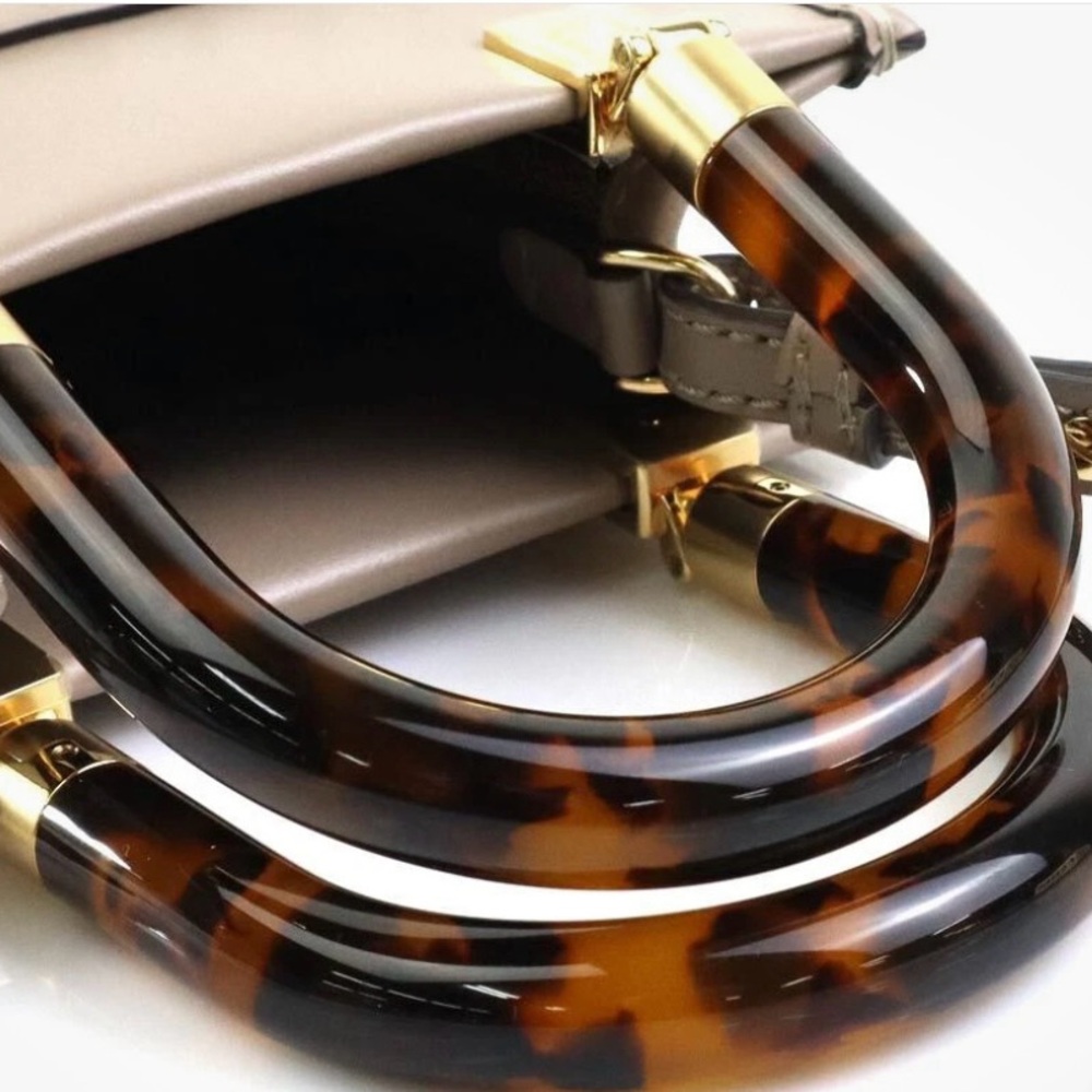 Fendi Sunshine Mini Taupe Shoulder/crossbody Bag - Picture 3 of 16
